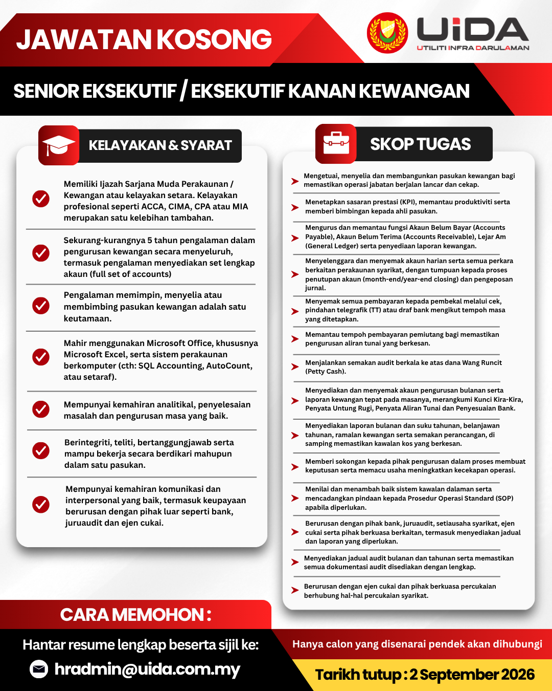 Poster Jawatan